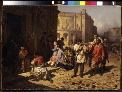 Beleiringen av Sevastopol i 1854 av Konstantin Nikolaevich Filippov