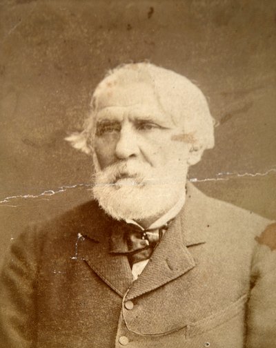 Ivan Turgenev, russisk forfatter, 1870 av Konstantin Schapiro