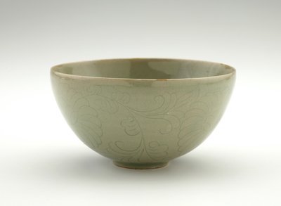 Skål, tidlig på 1100-tallet (steintøy med celadon-glasur) av Korean School