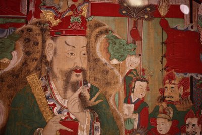 Ogwan, den fjerde kongen av helvete (detalj), 1798 av Korean School