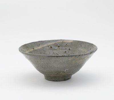 Tebolle, Totoya-type, Kyongsang Namdo-provinsen, Korea, Choson-perioden, slutten av 1500-begynnelsen av 1600-tallet (steintøy med børstet-slip-dekor under feltspatisk glasur) av Korean School