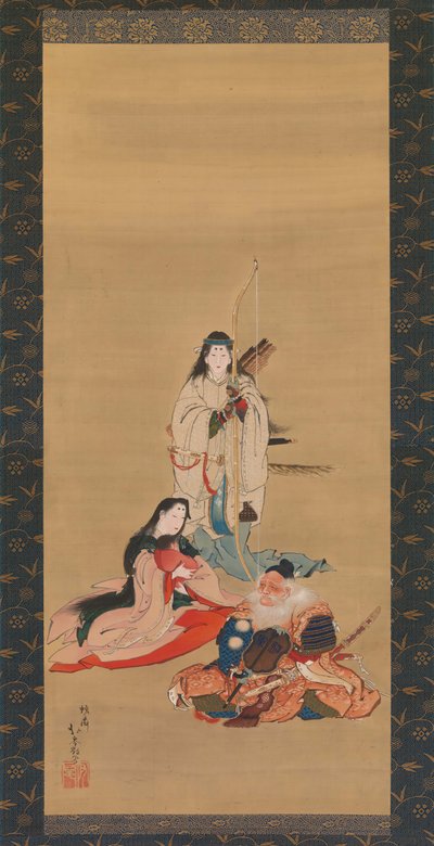 Den legendariske keiserinne Jingu, midten av 1800-tallet. av Kosai Hokushin