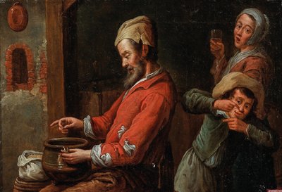 The Nitpicker, slutten av 1600-tallet.. av Krzysztof Lubieniecki