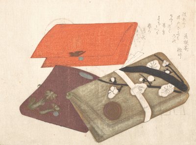 Pocket-Books, 1800-tallet. av Kubo Shunman