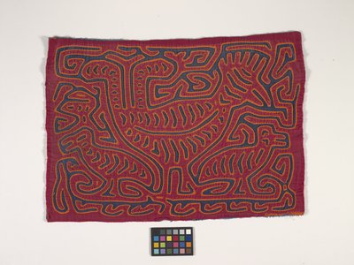 Skjortepanel (Mola) (bilde) av Kuna Indian Culture
