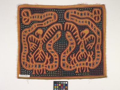 Skjortepanel (Mola) (bilde) av Kuna Indian Culture
