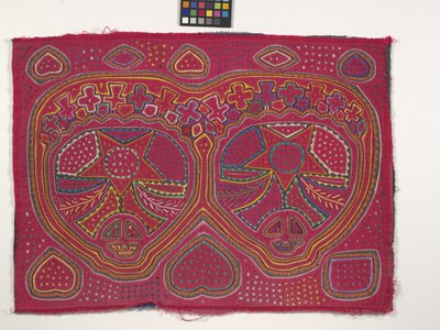 Skjortepanel (Mola) (bilde) av Kuna Indian Culture
