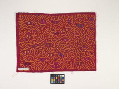 Skjortepanel (Mola) (bilde) av Kuna Indian Culture
