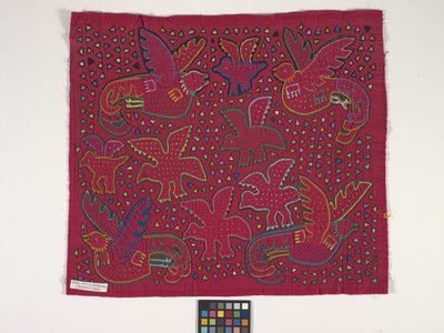 Skjortepanel (Mola) (bilde) av Kuna Indian Culture