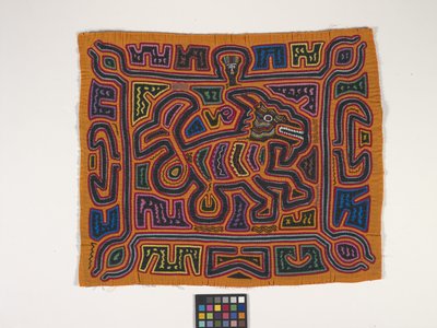 Skjortepanel (Mola) (bilde) av Kuna Indian Culture