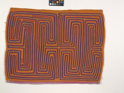 Skjortepanel (Mola) (bilde) av Kuna Indian Culture
