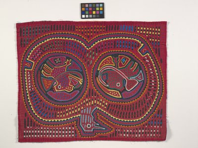 Skjortepanel (Mola) (bilde) av Kuna Indian Culture