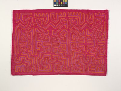 Skjortepanel (Mola) (bilde) av Kuna Indian Culture