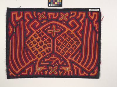 Skjortepanel (Mola) (bilde) av Kuna Indian Culture