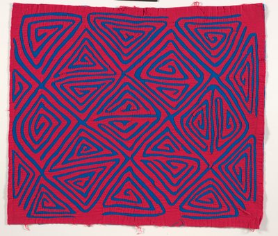 Skjortepanel (mola), ca. 1950 (påført bomull) av Kuna Indian Culture