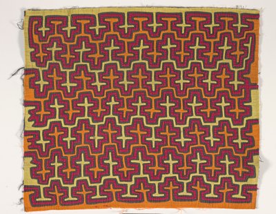 Skjortepanel (mola), ca. 1950 (påført bomull) av Kuna Indian Culture