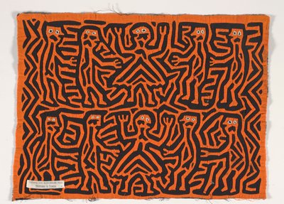 Skjortepanel (mola), ca. 1950 (påført bomull) av Kuna Indian Culture
