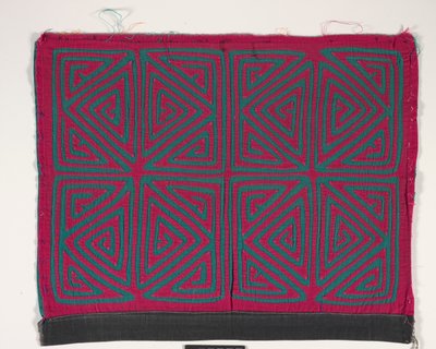 Skjortepanel (mola), ca. 1950 (påført bomull) av Kuna Indian Culture