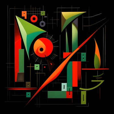 En aksjemarkedstrend i Picasso-stil 3 av Kurt Heppke