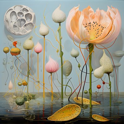Lotusblomster sammen skudd 2 av Kurt Heppke