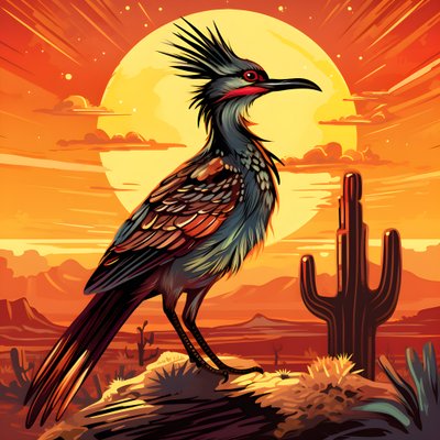 Roadrunner varm sol 2 av Kurt Heppke