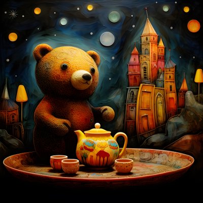 Bamse og honninggryte 1 av Kurt Heppke