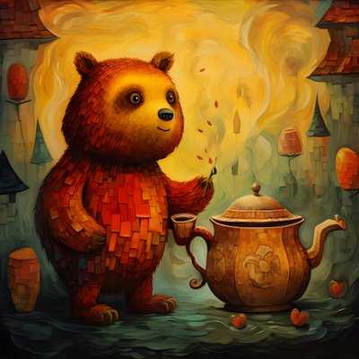 Bamse og honninggryte 2 av Kurt Heppke