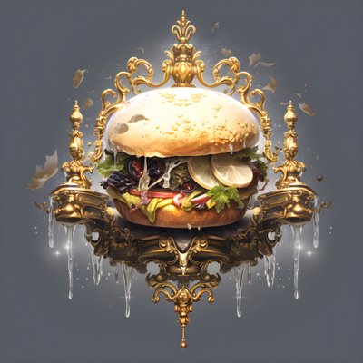 en hvit marmorburger 3 av Kurt Heppke
