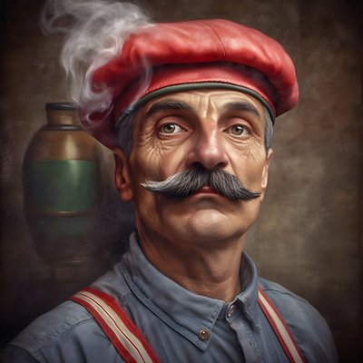 Tysk mann 4 av Kurt Heppke
