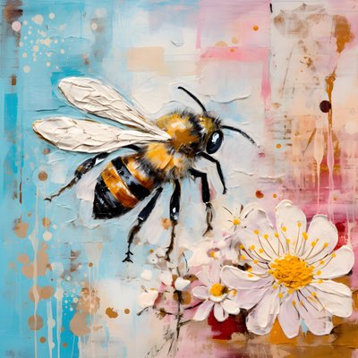 en biillustrasjon i pastell impasto oljeteknikk 2 av Kurt Heppke