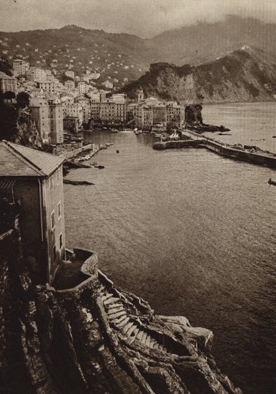 Italia: Camogli, Riviera (s/h-bilde) av Kurt Hielscher