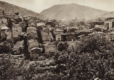 Italia: Scanno, Abruzzi (s/h foto) av Kurt Hielscher