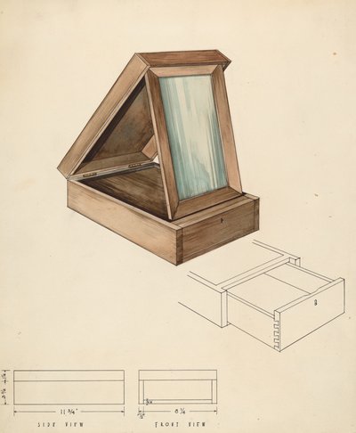 Bishop Hill: Dressing Case, 1936. av Kurt Melzer