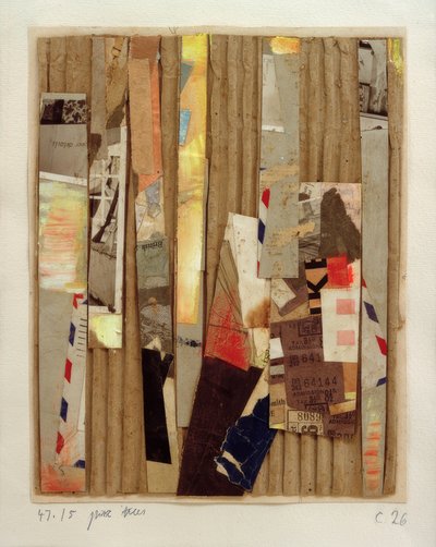 47. 15 furutrær c 26 av Kurt Schwitters