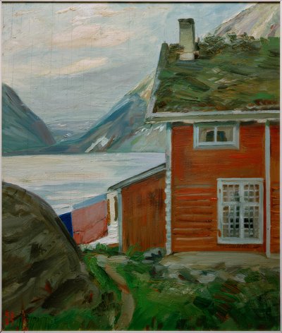 Dypt vann av Kurt Schwitters