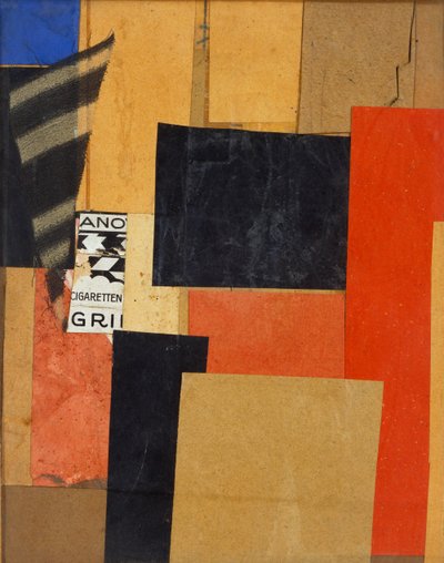 Merzbild, 1932 av Kurt Schwitters