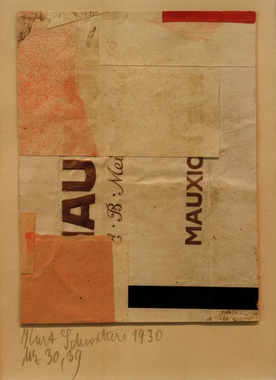 spredt 0,39 av Kurt Schwitters
