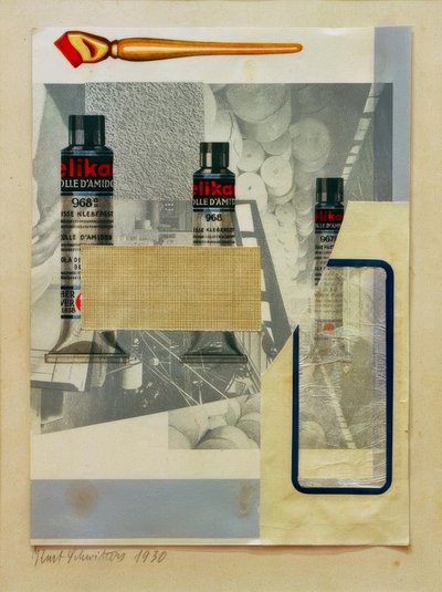 Uten tittel (Elika) av Kurt Schwitters
