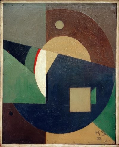 Uten tittel (for Walter Dexel) av Kurt Schwitters