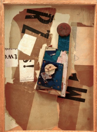 Uten tittel (Merz) av Kurt Schwitters
