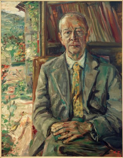 Uten tittel (portrett Harry Pierce) av Kurt Schwitters