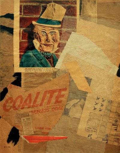 Uten tittel (W.C. Fields) av Kurt Schwitters
