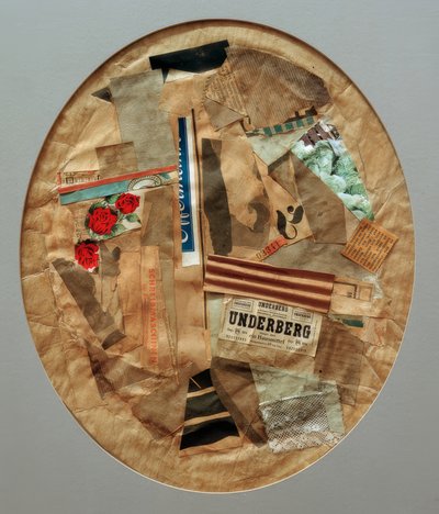 Oval (Underberg) av Kurt Schwitters