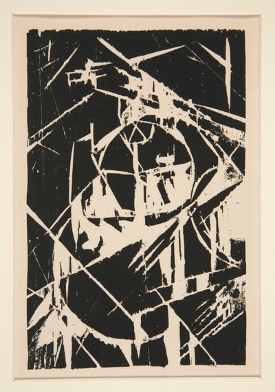 Plate XII fra The Kestner Book av Kurt Schwitters