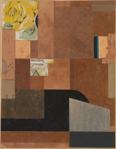 Te Rose Teerose av Kurt Schwitters