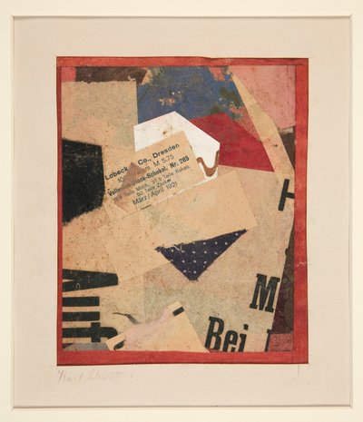 Uten tittel [Lobeck & Co., Dresden] av Kurt Schwitters