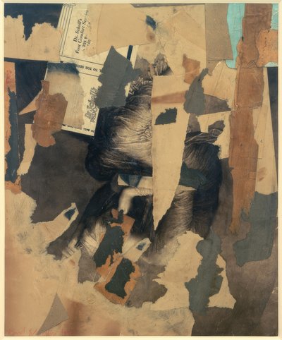 c 63 gammelt bilde av Kurt Schwitters