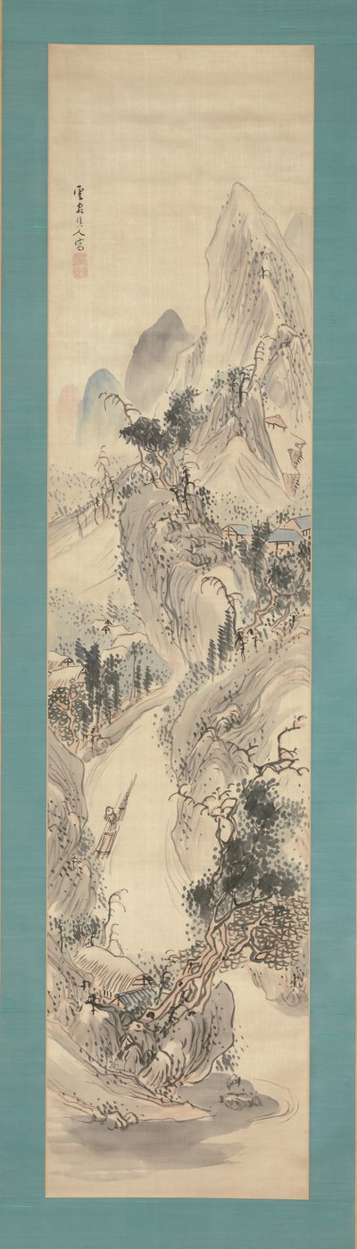 Landskap, 1700-1800-tallet. av Kushiro Unsen