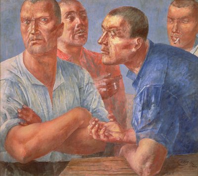 Arbeidere av Kuzma Sergeevich Petrov Vodkin