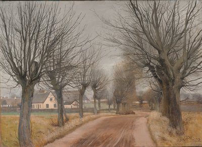 En vei nær Vinderød, Sjælland av Laurits Andersen Ring